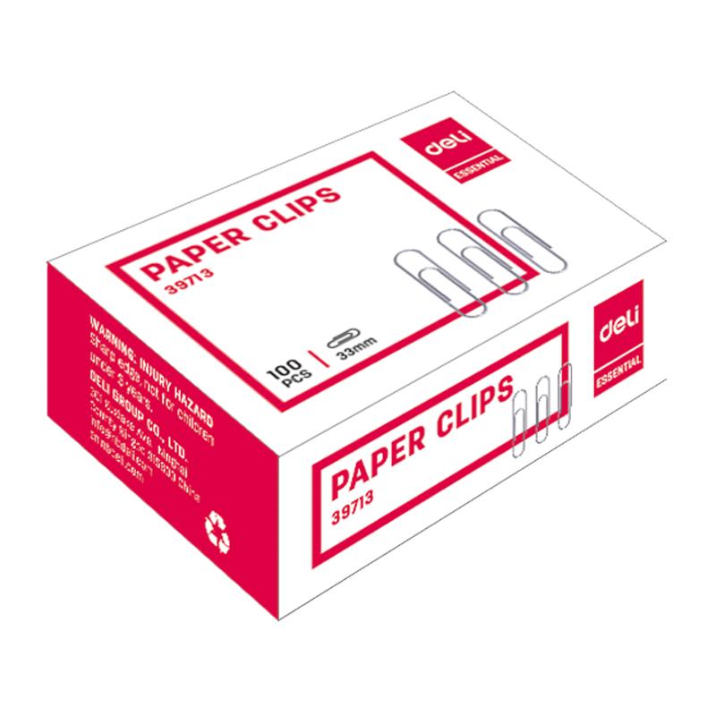 Paper Clip 50 Mm Steel 100 Pcs-39713