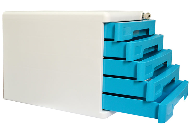 Deli-File Cabinet With Lock 5 Layer-9779