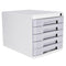 Deli-File Cabinet With Lock 5 Layer-9779