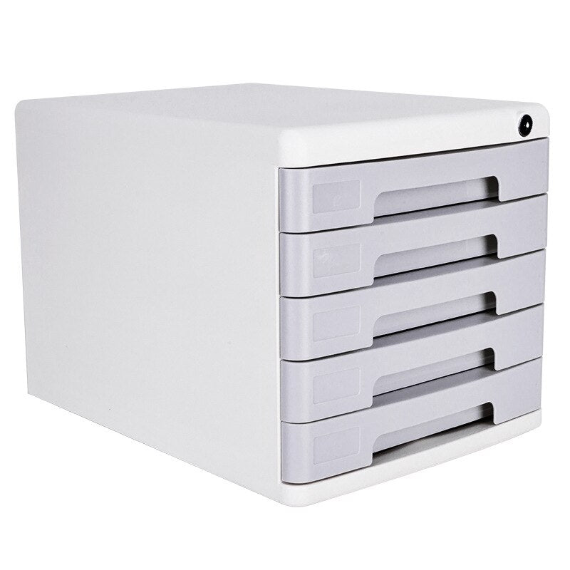 Deli-File Cabinet With Lock 5 Layer-9779