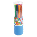 Fiber Pen 12Clr In Plastic Tube-7065