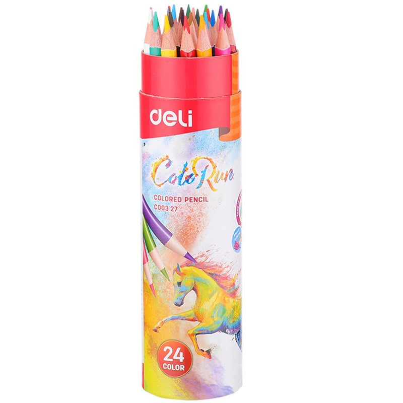 COLOR PENCIL 24CLR IN TUBE-C00327