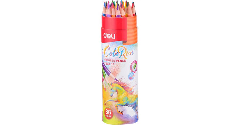 COLOR PENCIL 36CLR IN TUBE-C00337