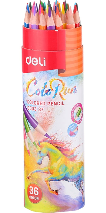 COLOR PENCIL 36CLR IN TUBE-C00337