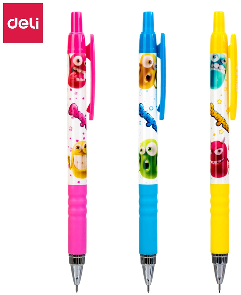 Mechanical Pencil 0.5Mm Bumpees ( 3 Pieces Pack )
