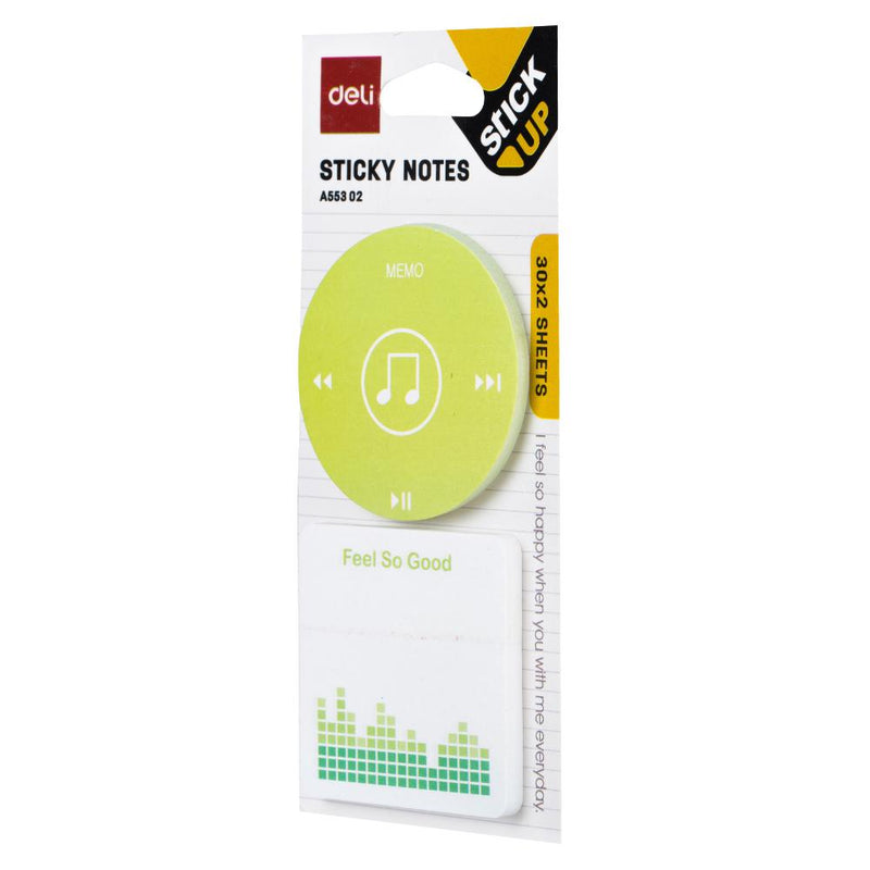 Sticky Notes 30Sht Asstd