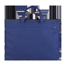 Zip Bag Expandable Fabric Blue