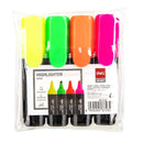 Deli-Highlighter Pen 4 Color Set-37232