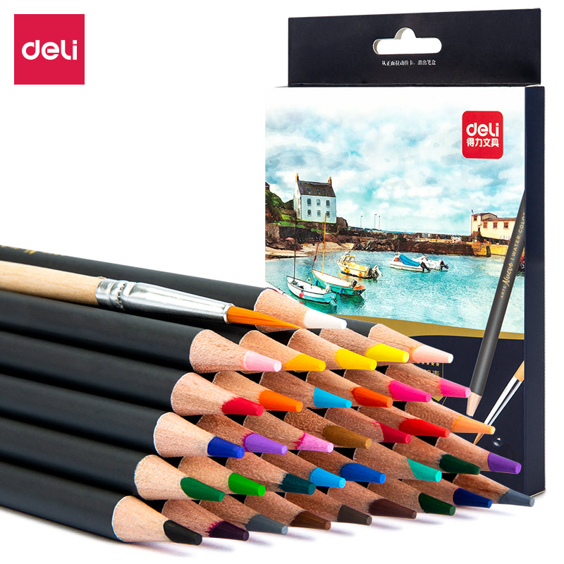 Deli-Water Color Pencil 36 Color-6519