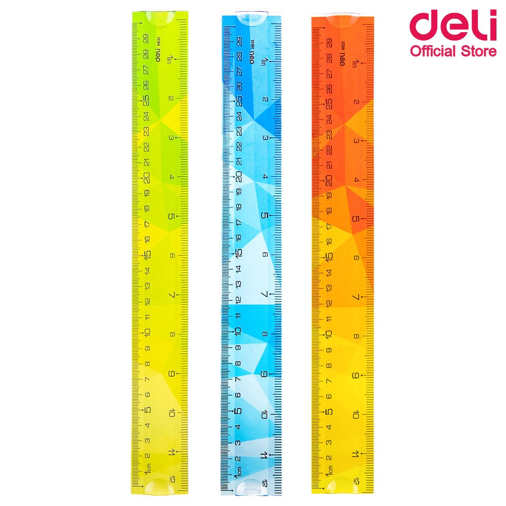 Deli-Ruler Flexible 30cm-H651 – Dubai library distributors