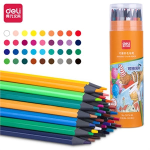 ERASABLE COLOR PENCIL 36CLR IN TUBE- 7073-36