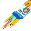 PENCIL HB 12PCS+1 ERASER  LARVA - C013-HB