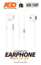 Champion Wired Earphones with Mic and Music Calling for All Smartphone -ASD-73EP