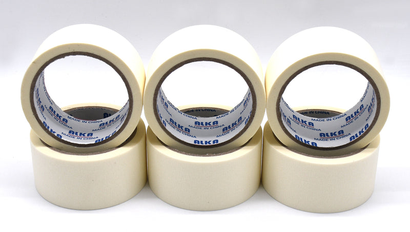 Masking Tape 48mm x 20 Yard ( 6 Pieces Pack )