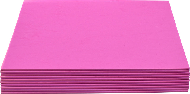 Foam Sheet EVA A3 5mm thick Pack of 10 Sheets Pink