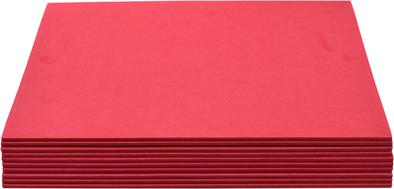 Foam Sheet EVA A4 5mm thick Pack of 10 Sheets Red