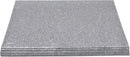 Foam Sheet EVA A3 Glitter Adhesive 2mm thick Pack of 10 sheets Silver