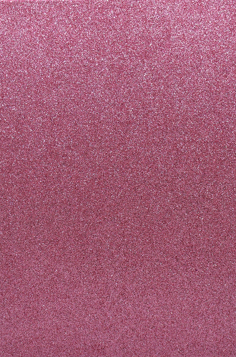 Foam Sheet EVA A4 Glitter Adhesive 2mm thick Pack of 10 sheets Pink