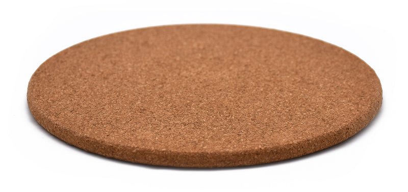 CORK SHEET ROUND 8MM THICK 18CM DIA-188R