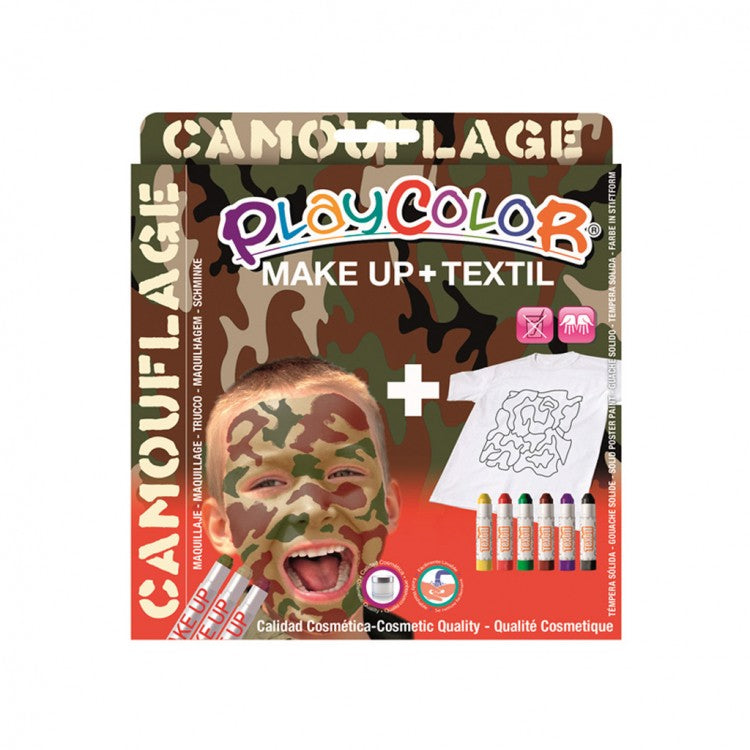PlayColor Makeup+Textile Camouflage-58040