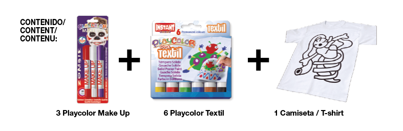 PlayColor Makeup+Textile Zombie-58041