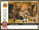 A Cairene Courtyard  Puzzle 500 Pieces