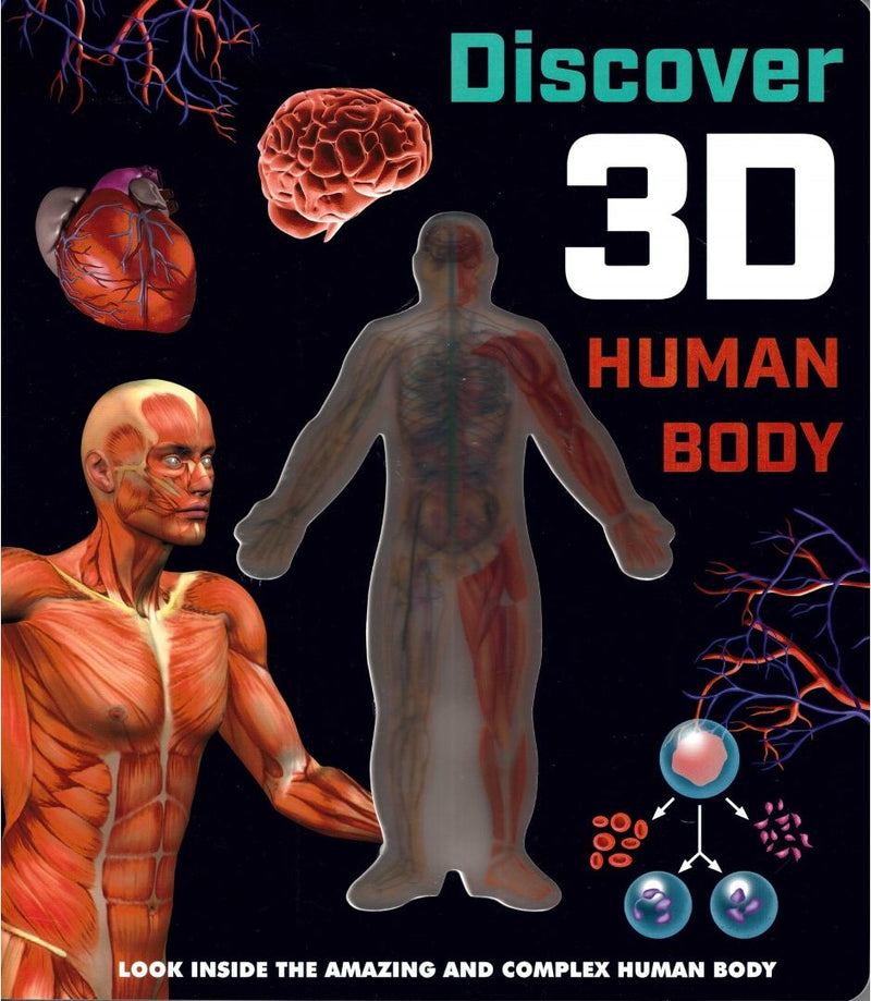 Discover 3D Human Body (Black Cover)