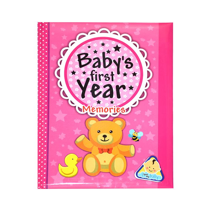 BABYS FIRST YEAR MEMORIES-PINK7405