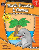 Ready Set Learn Math Puzzles&Games - G - 1
