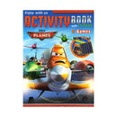 PLANES ACTIVITY BK WITH STICKERS AND GAMES