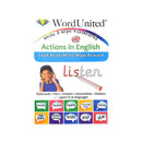 ACTIONS IN ENGLISH WRITE&WIPE FLASH CARDS-074*