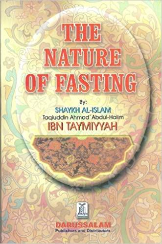 THE NATURE OF FASTING