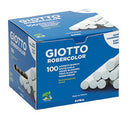 Giotto Robercolor White Chalk 100pieces Pack-538800