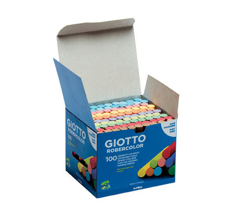 Giotto Robercolor Color Chalk 100pieces Pack-539000