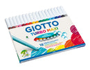 Giotto Fibre Pens 18 Color Turbo Maxi-076300