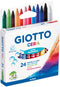 Giotto Crayon Wax 24clr Cera-282200