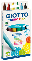 Giotto Fibre Pen 6color Turbo Maxi-453000