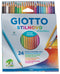 Giotto Water Color Pencil Stilnovo 24color-255800