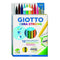 Giotto 281800 Cera Strong Wax Crayons Set Of 12 Colors