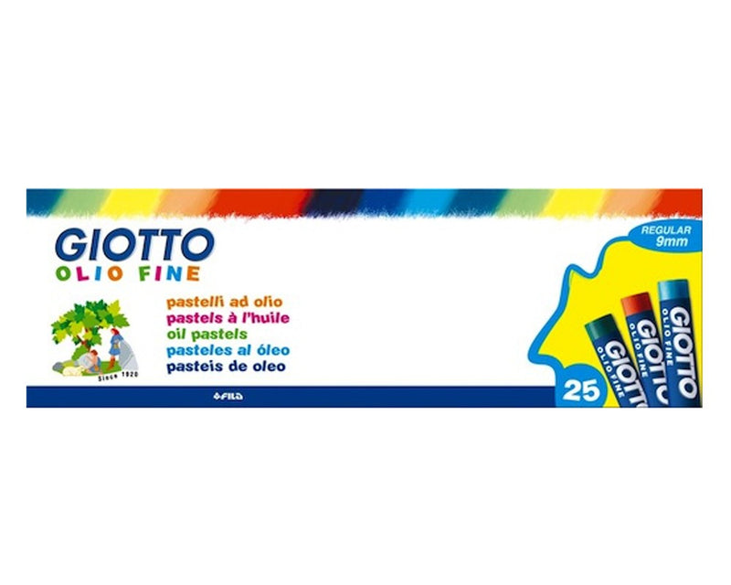 Giotto Olio Fine Oil Pastel 25clr-294100