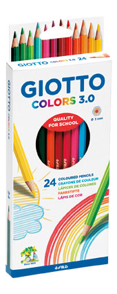 Giotto Color Pencil Colors 3.0 24Color-276700