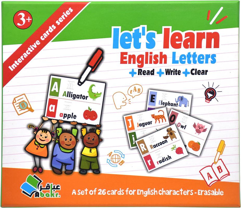 Lets Learn English Letters - Box