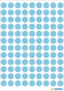 Herma-Vario Sticker Color Dots 8mm Blue-1843