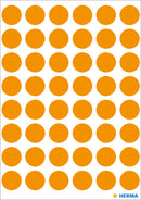 Herma-Vario Sticker Color Dots 13mm Luminous Orange-1864