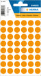 Herma-Vario Sticker Color Dots 13mm Luminous Orange-1864