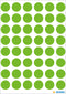 Herma-Vario Sticker Color Dots 13mm Green-1865