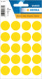 Herma-Vario Sticker Color Dots 19mm Yellow-1871