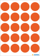 Herma-Vario Sticker Color Dots 19mm Red-1872