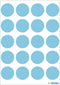 Herma-Vario Sticker Color Dots 19mm Blue-1873