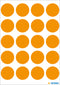 Herma-Vario Sticker Color Dots 19mm Luminous Orange-1874